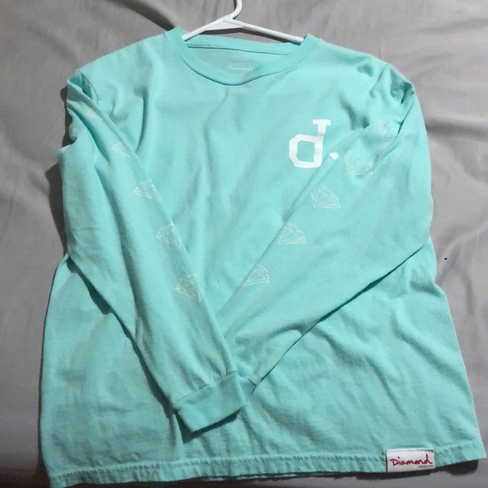 Diamond long sleeve tee